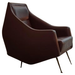 Rare armchair designed by Guglielmo Veronesi for Lenzi 1954