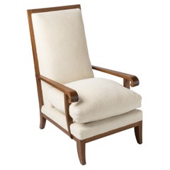 Rare Armchair in the Style of André Arbus, France 1940's