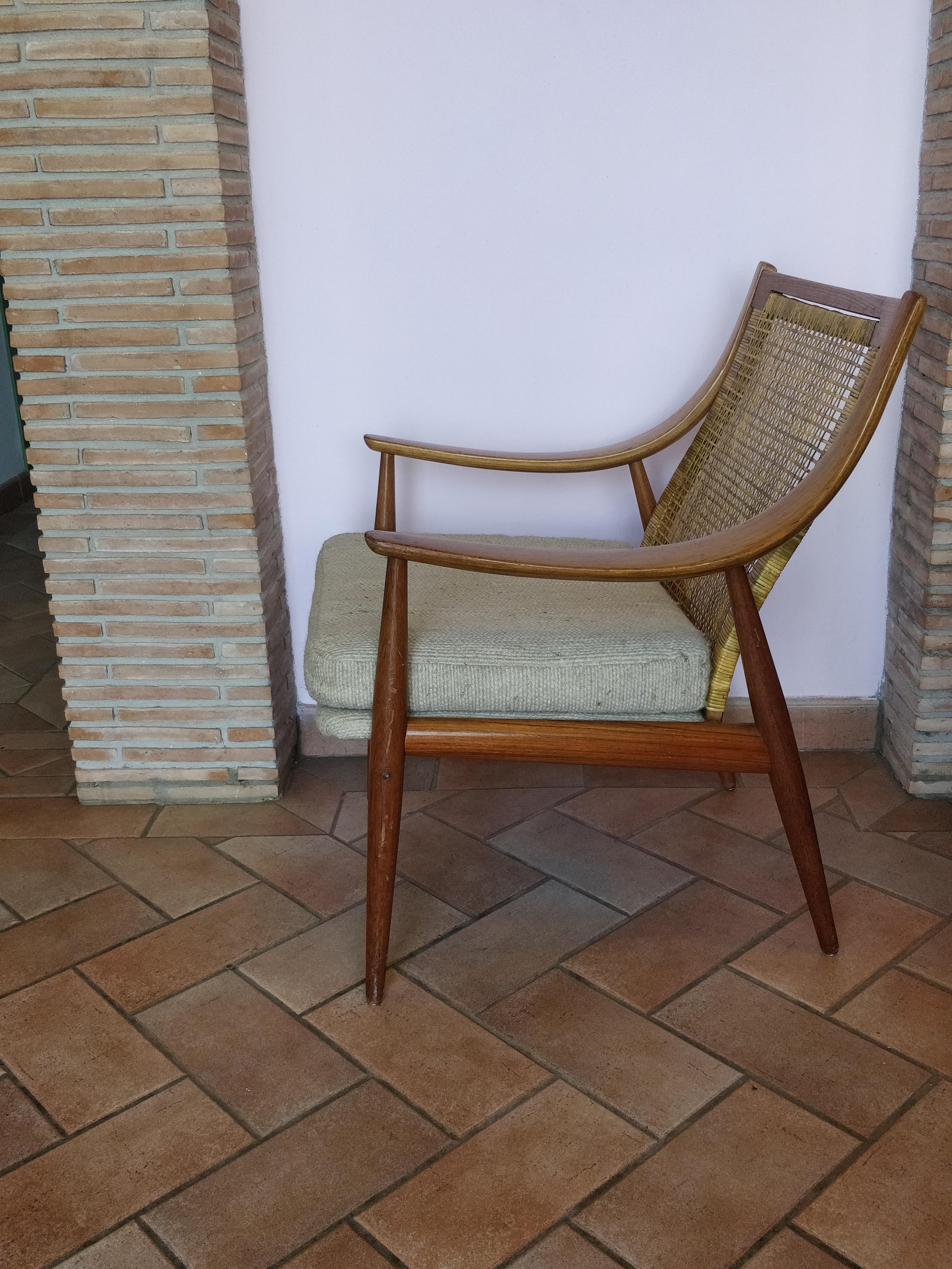 Rare fauteuil Mod. 147 Peter Hvidt & Orla Molgaard-Nielsen pour France & Søn en vente 3
