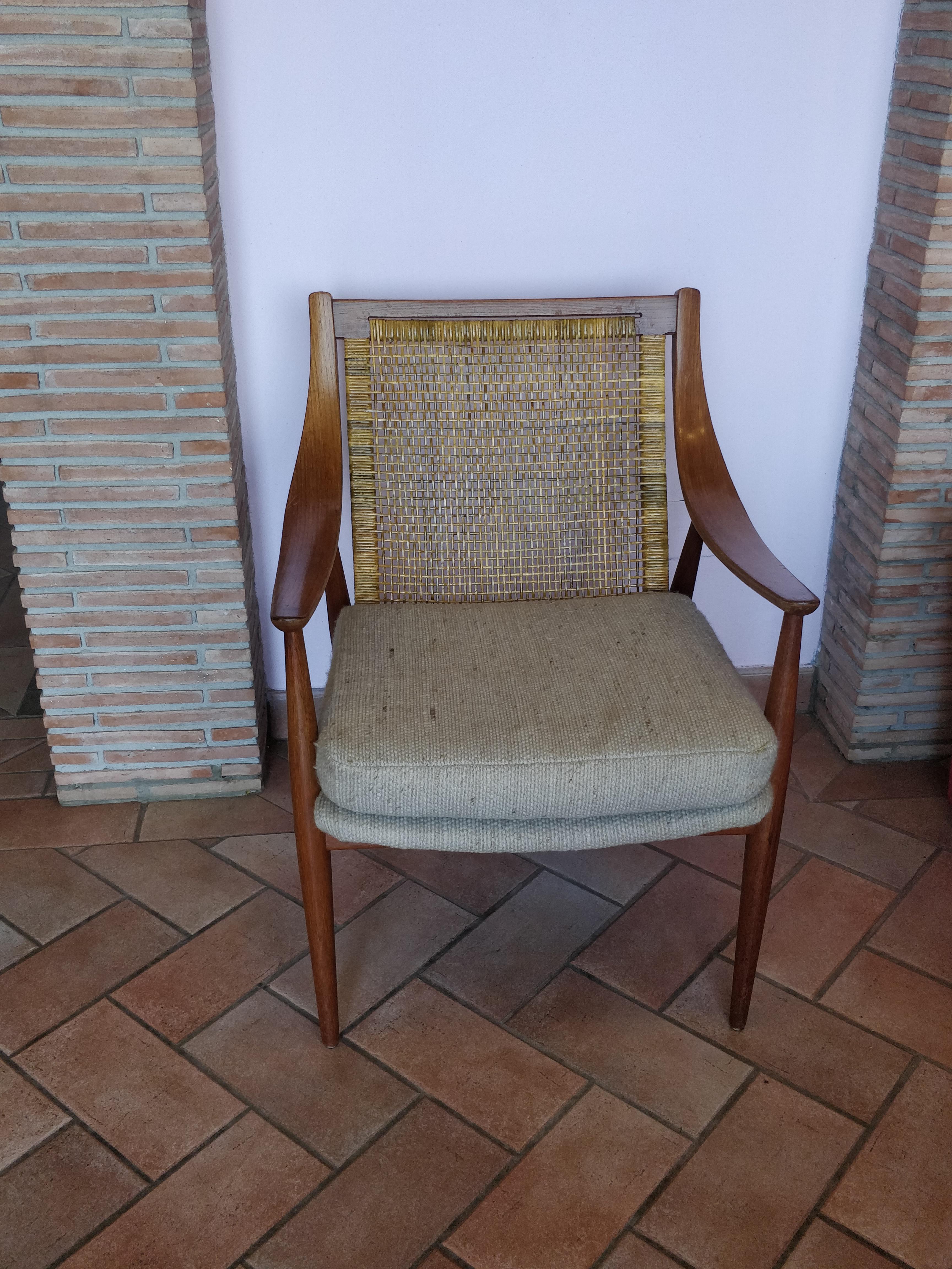 Rare fauteuil Mod. 147 Peter Hvidt & Orla Molgaard-Nielsen pour France & Søn en vente 2