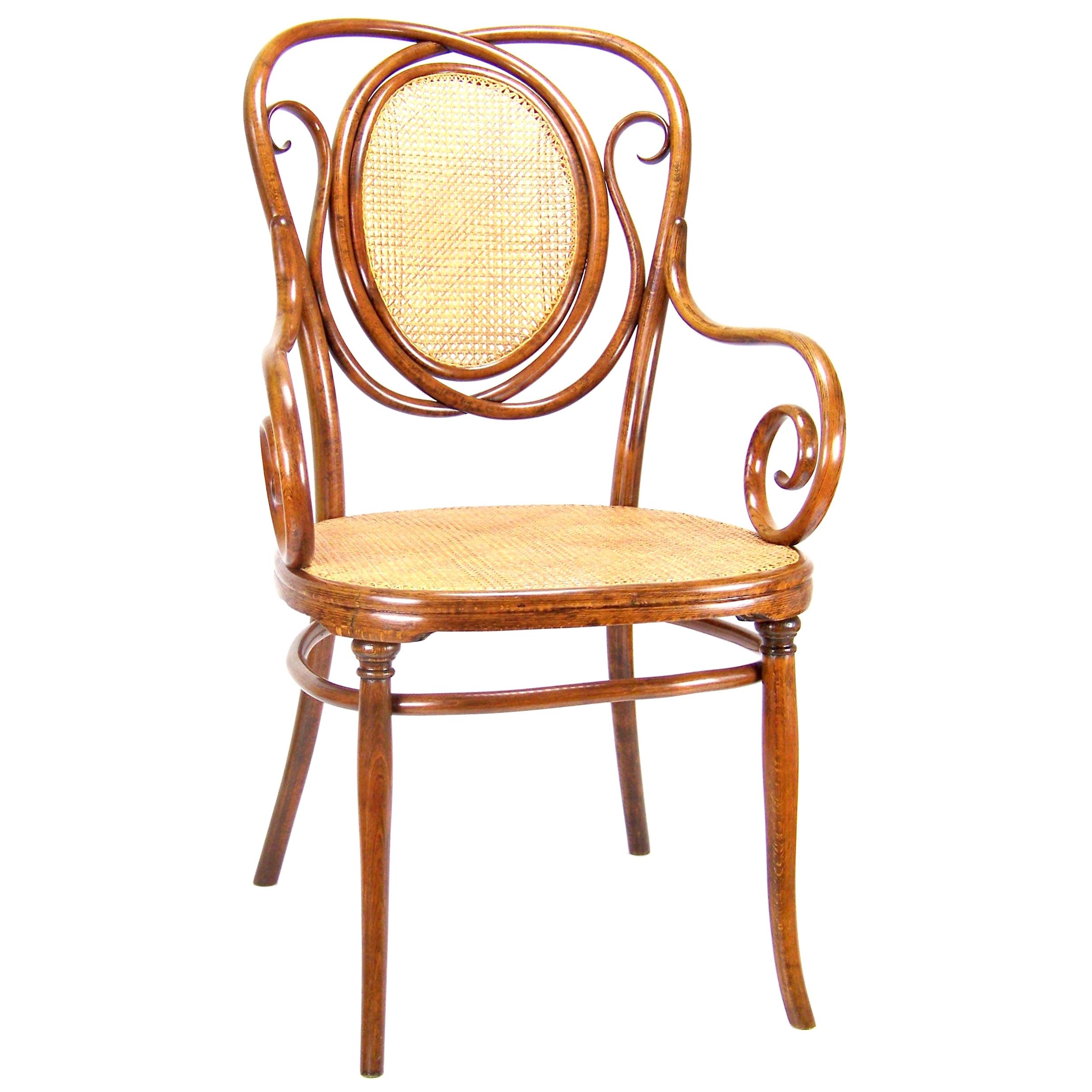 Seltener Sessel Thonet Nr. 22, ca. 1887-1910