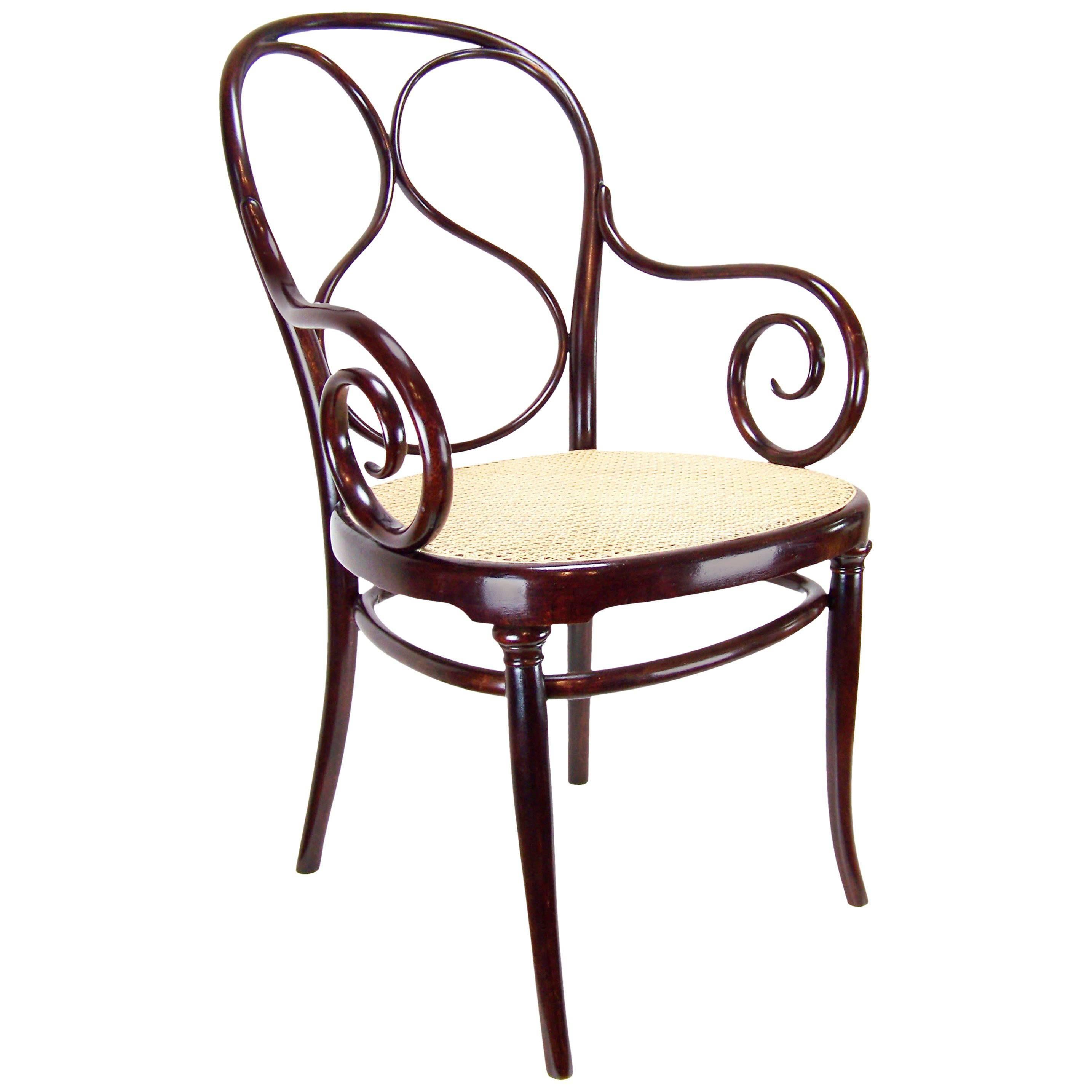 Rare Armchair Thonet Nr.1, circa 1885