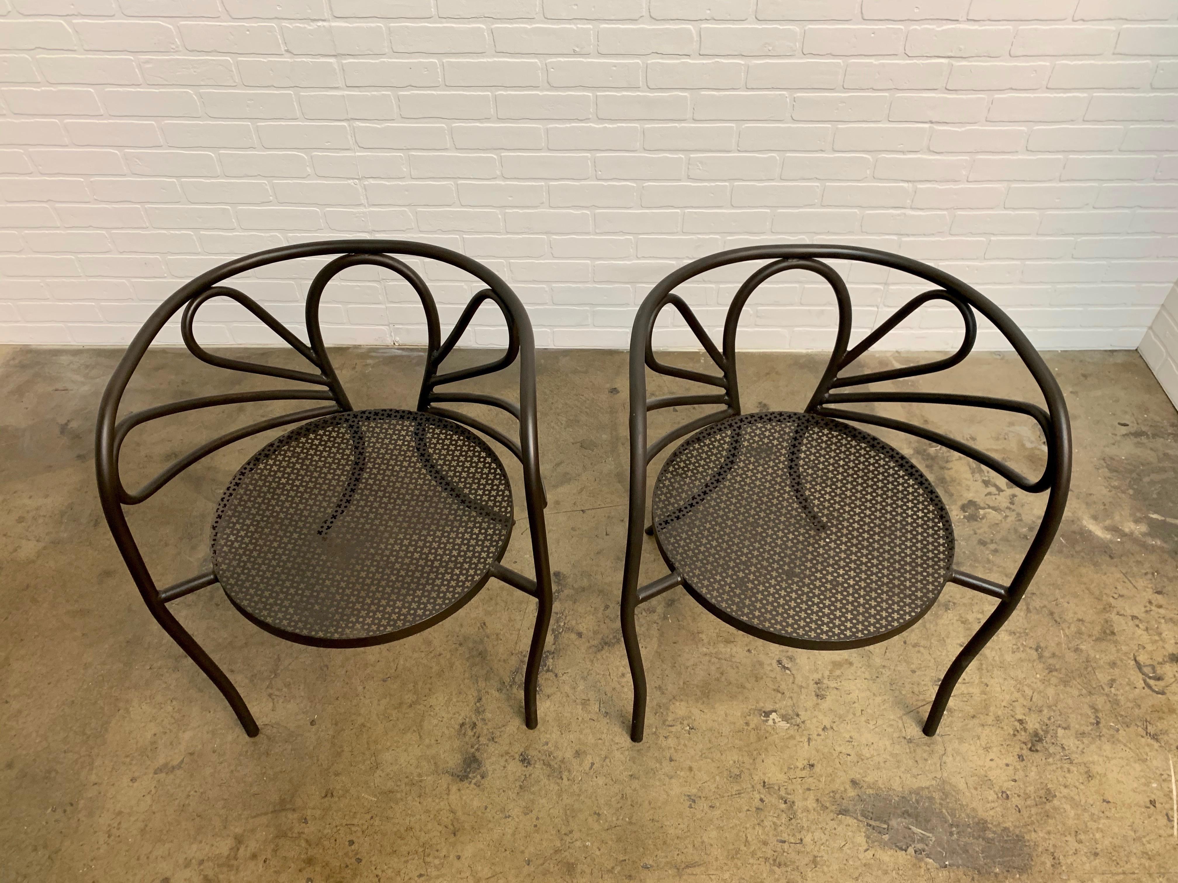 Rare Armchairs by Walter Coons for Clark & Burchfield For Sale 7