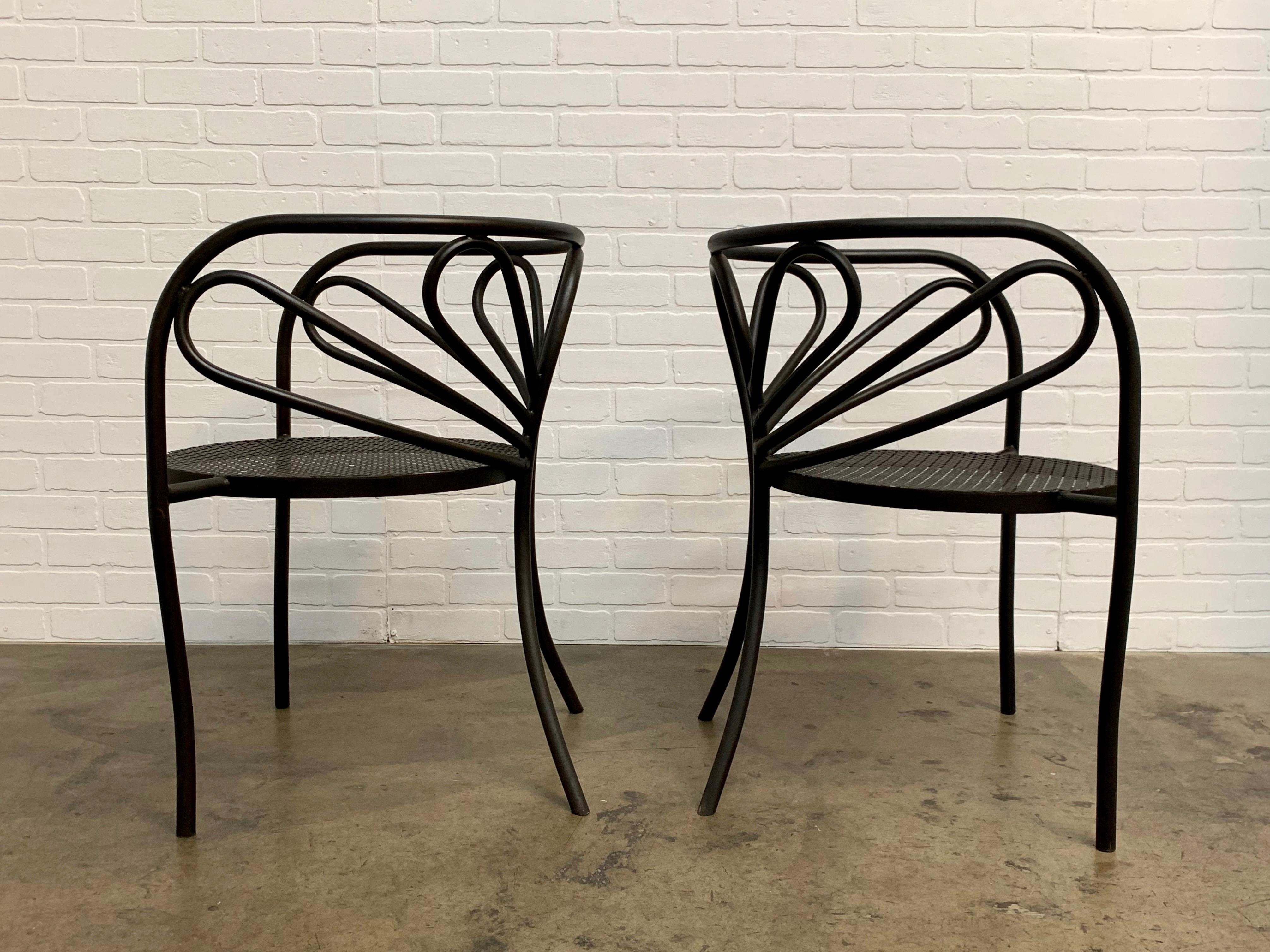 Rare Armchairs by Walter Coons for Clark & Burchfield For Sale 1