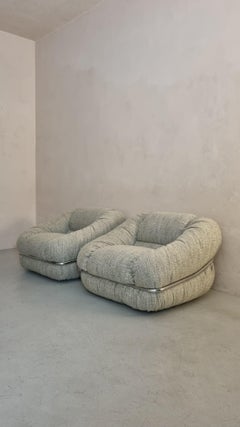 Rare armchairs of Italian Production, 1970