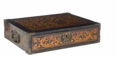 RARE ARMORED OFFICE DRAWER  Indo-Portuguese, from the 17th century