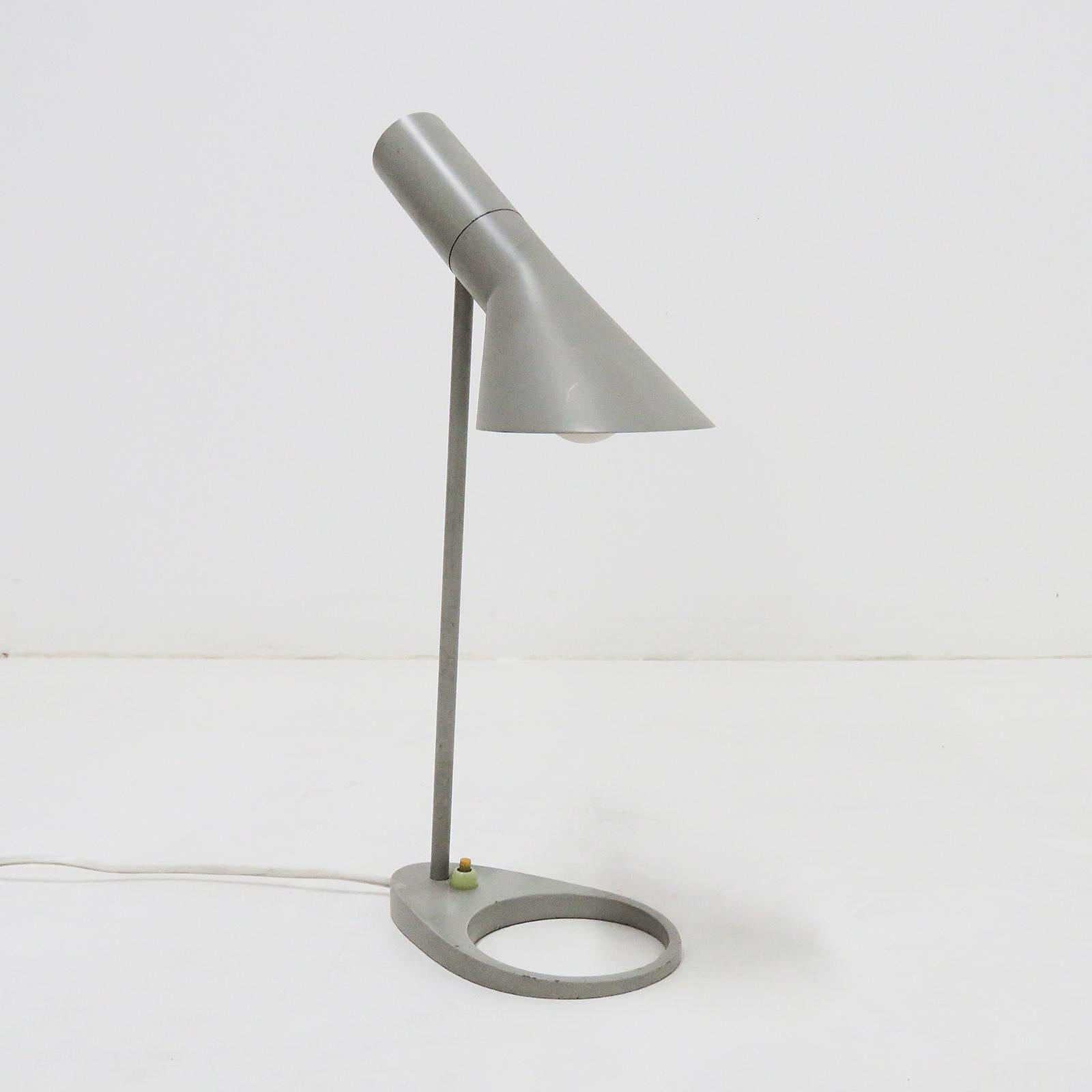 Swedish Rare Arne Jacobsen 'AJ' Desk Lamp, 1957 For Sale
