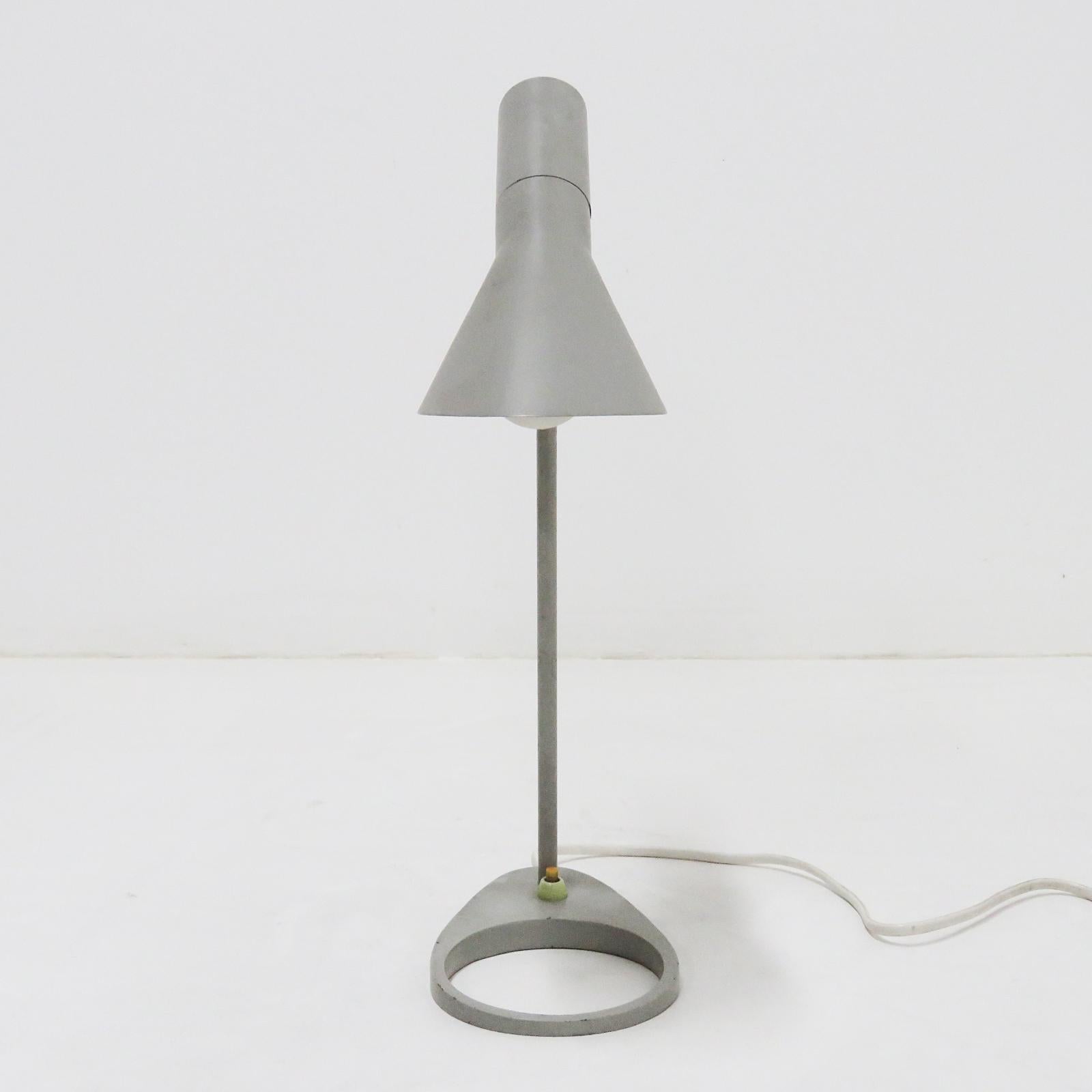 Enameled Rare Arne Jacobsen 'AJ' Desk Lamp, 1957 For Sale