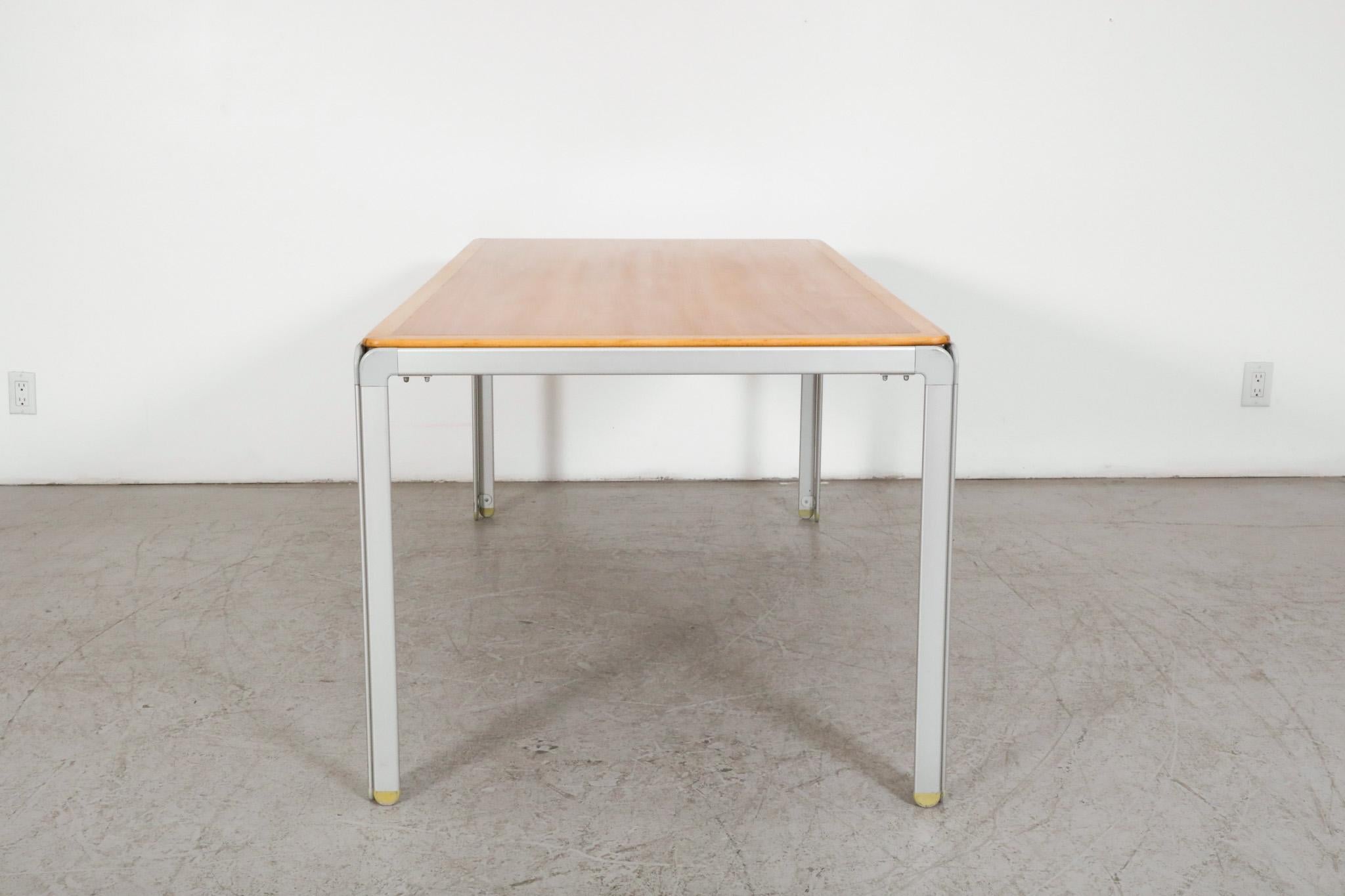Aluminum Rare Arne Jacobsen 'Djob' Table or Desk