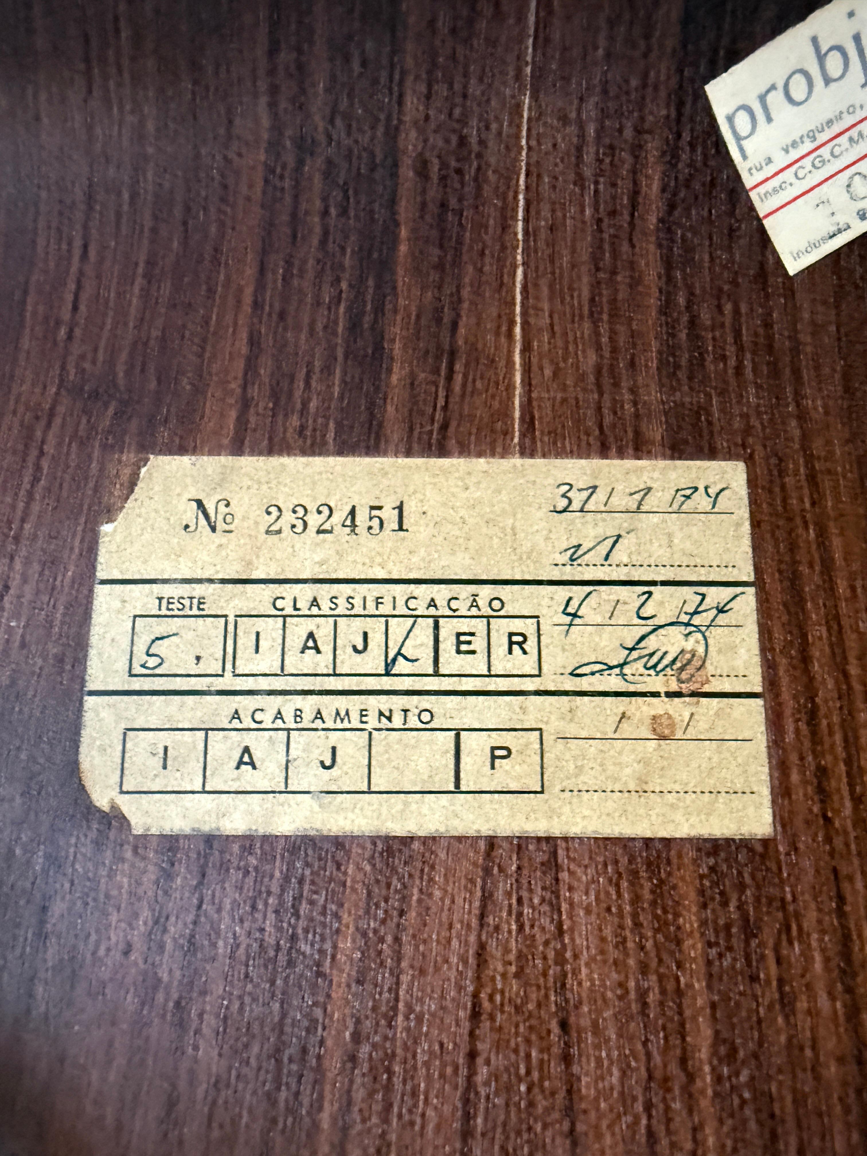 Rara sedia da pranzo in palissandro Arne Jacobsen Serie 7 modello No. 3107 in vendita 3