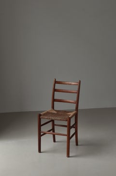 Rare Arne Jacobsen Funkis "Novo" Chair Beech & Seagrass, Fritz Hansen, 1935