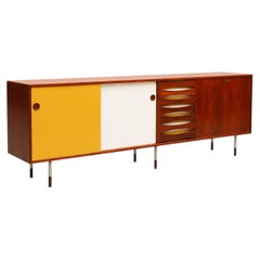 Rare Arne Vodder Model 29A “Triennale” Sideboard in Teak for Sibast, Denmark.