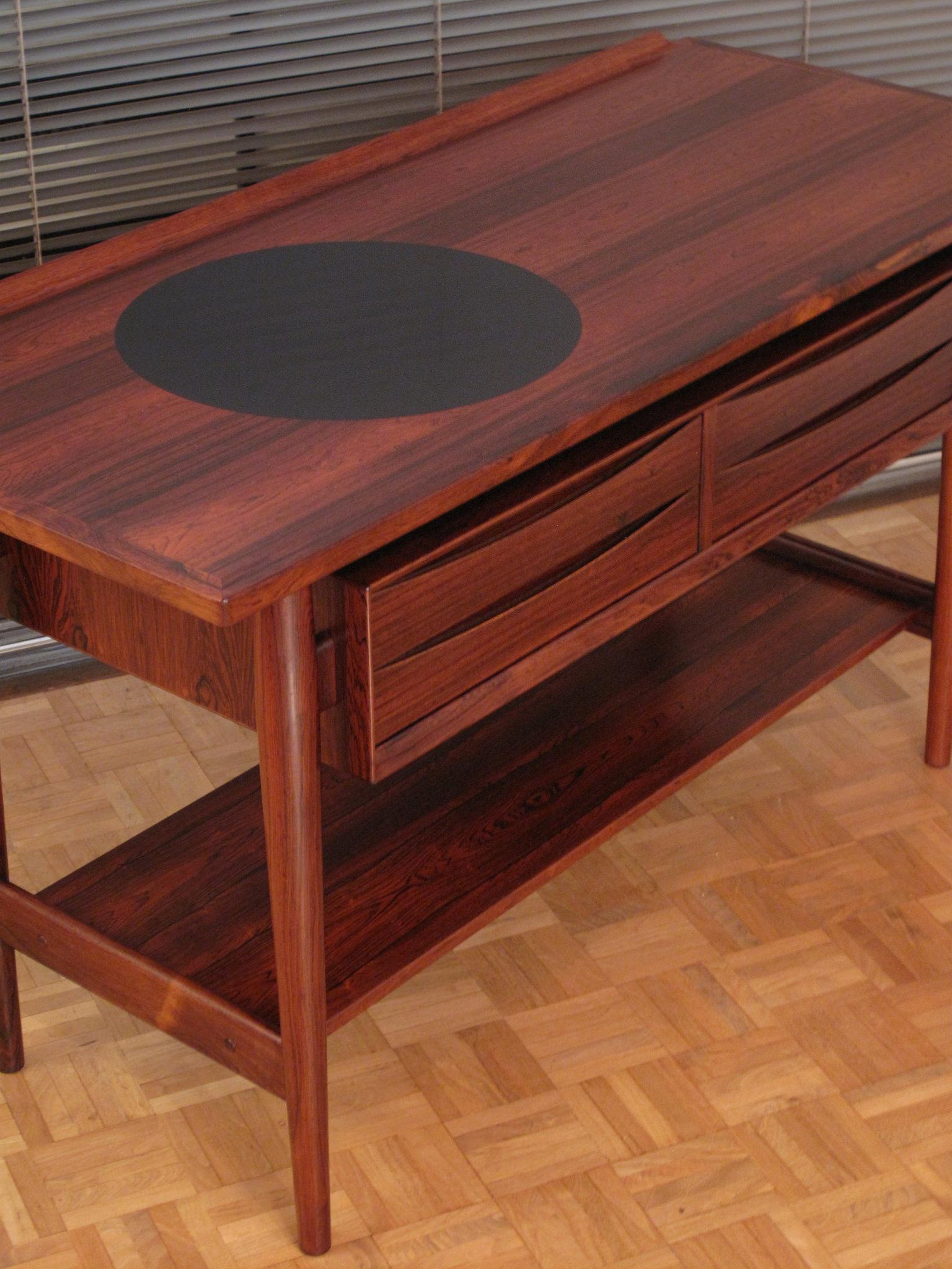 Mid-20th Century Arne Vodder Rosewood Console Table for Sibast