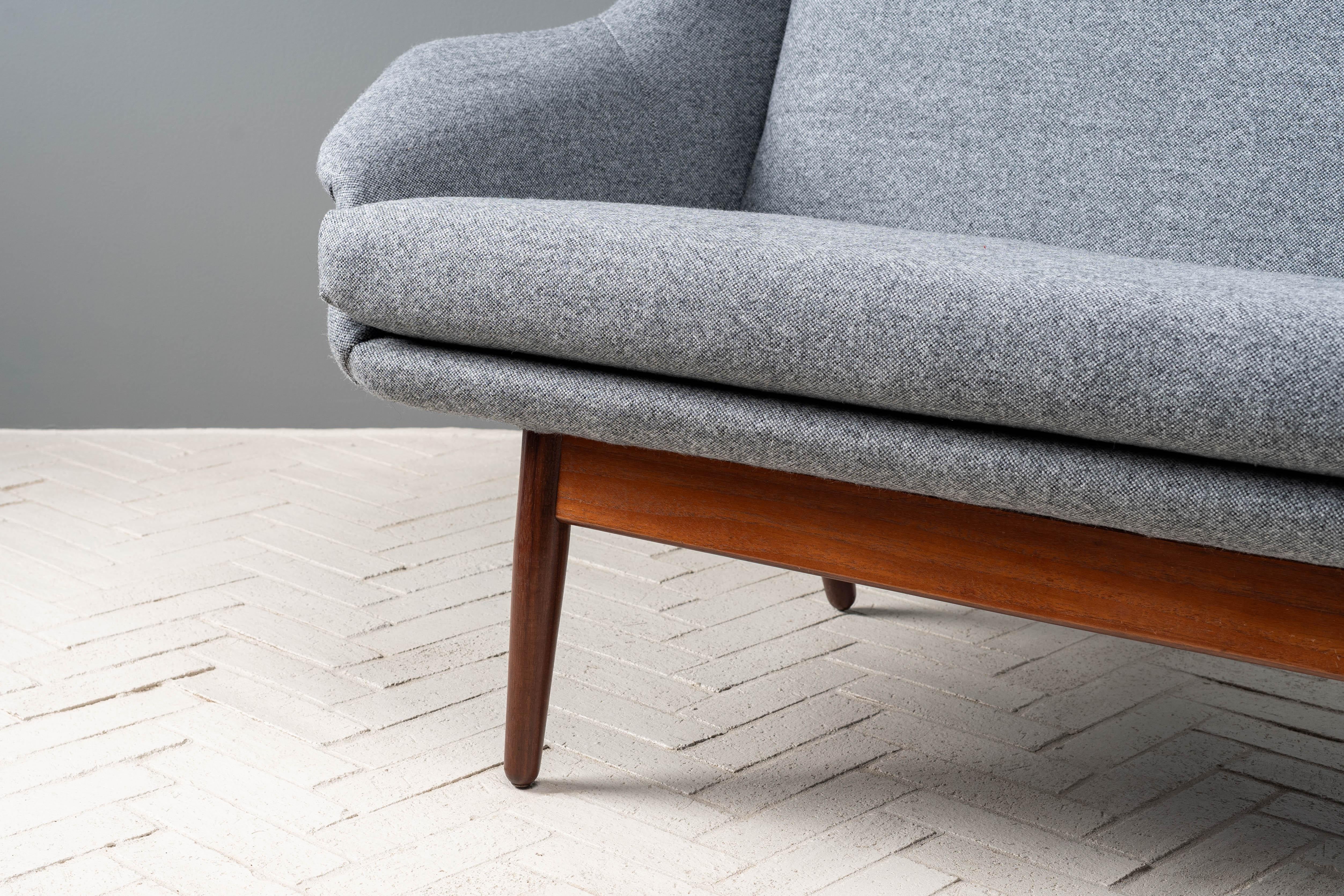 Rare Arne Vodder Teak Sofa 3