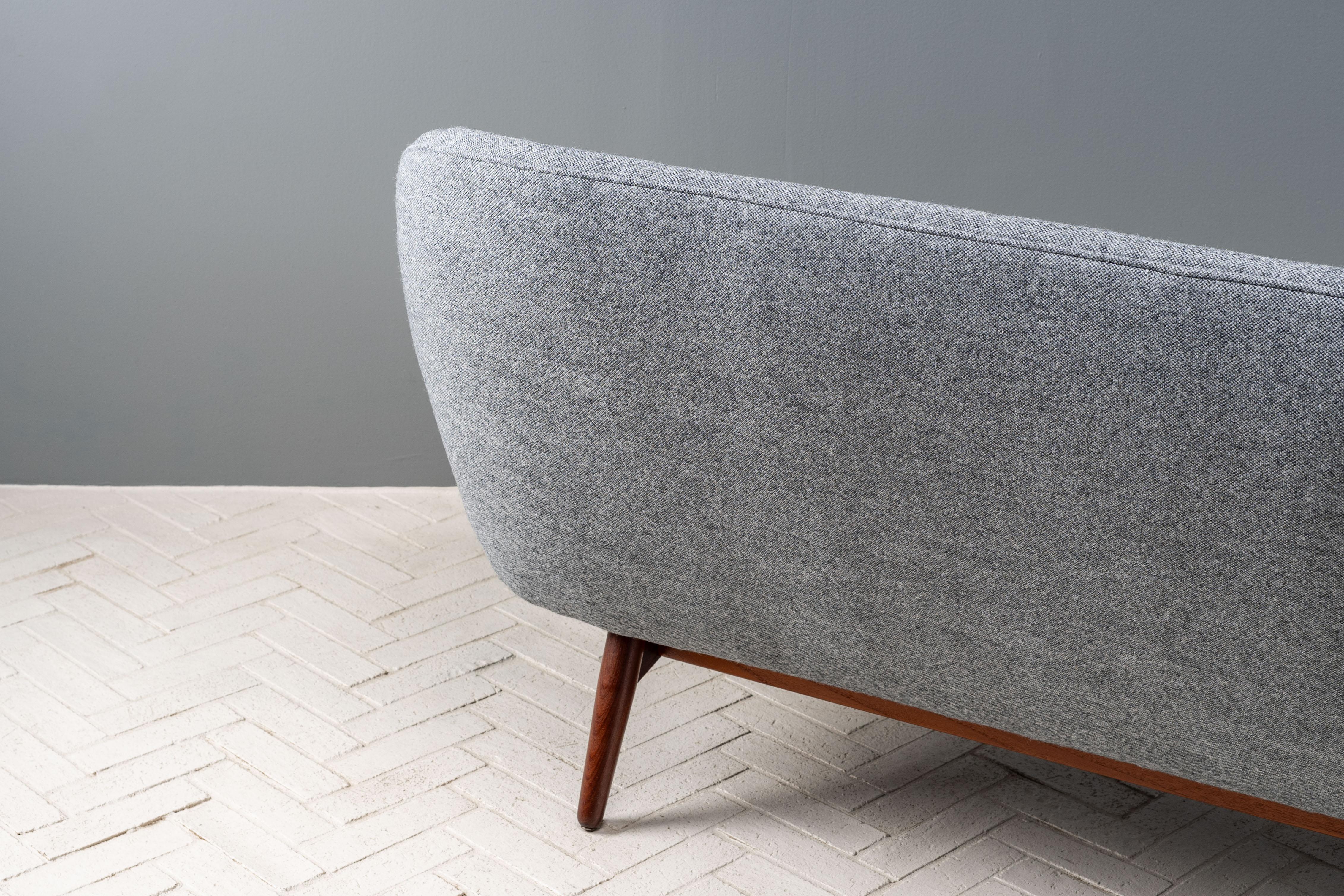 Rare Arne Vodder Teak Sofa 7