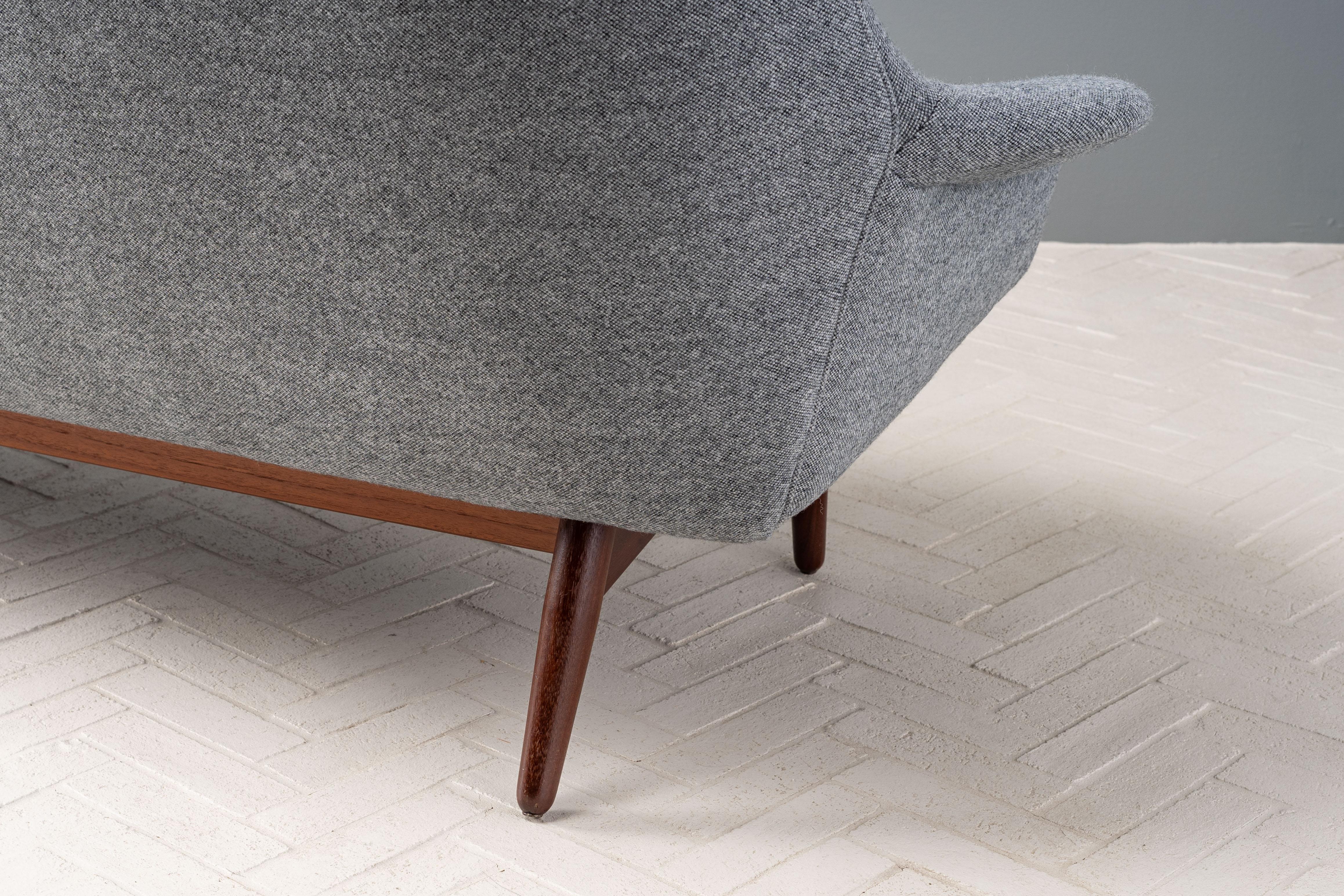 Rare Arne Vodder Teak Sofa 9