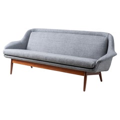 Rare Arne Vodder Teak Sofa