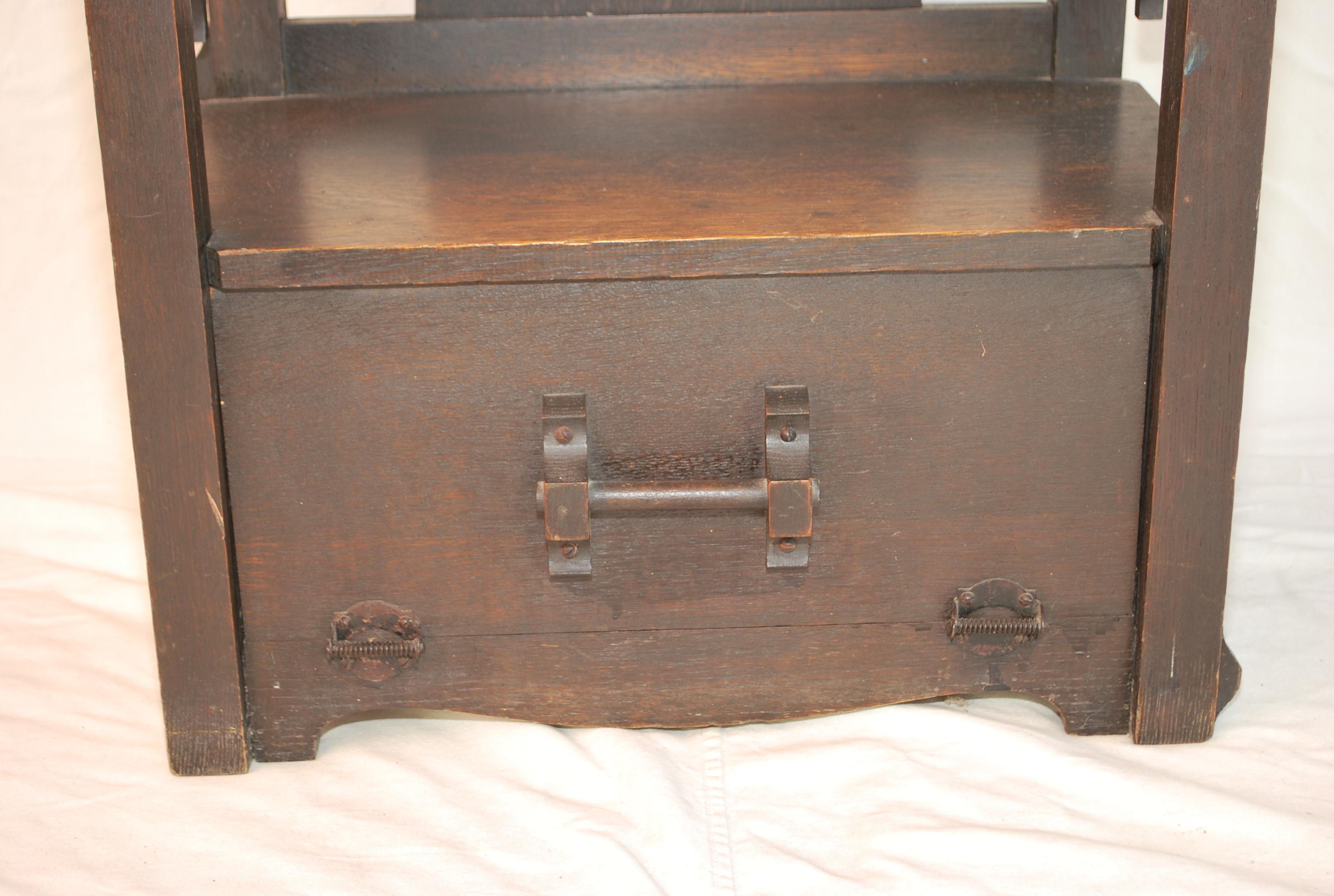 Rare Art and Craft coat rack In Good Condition For Sale In Los Angeles, CA