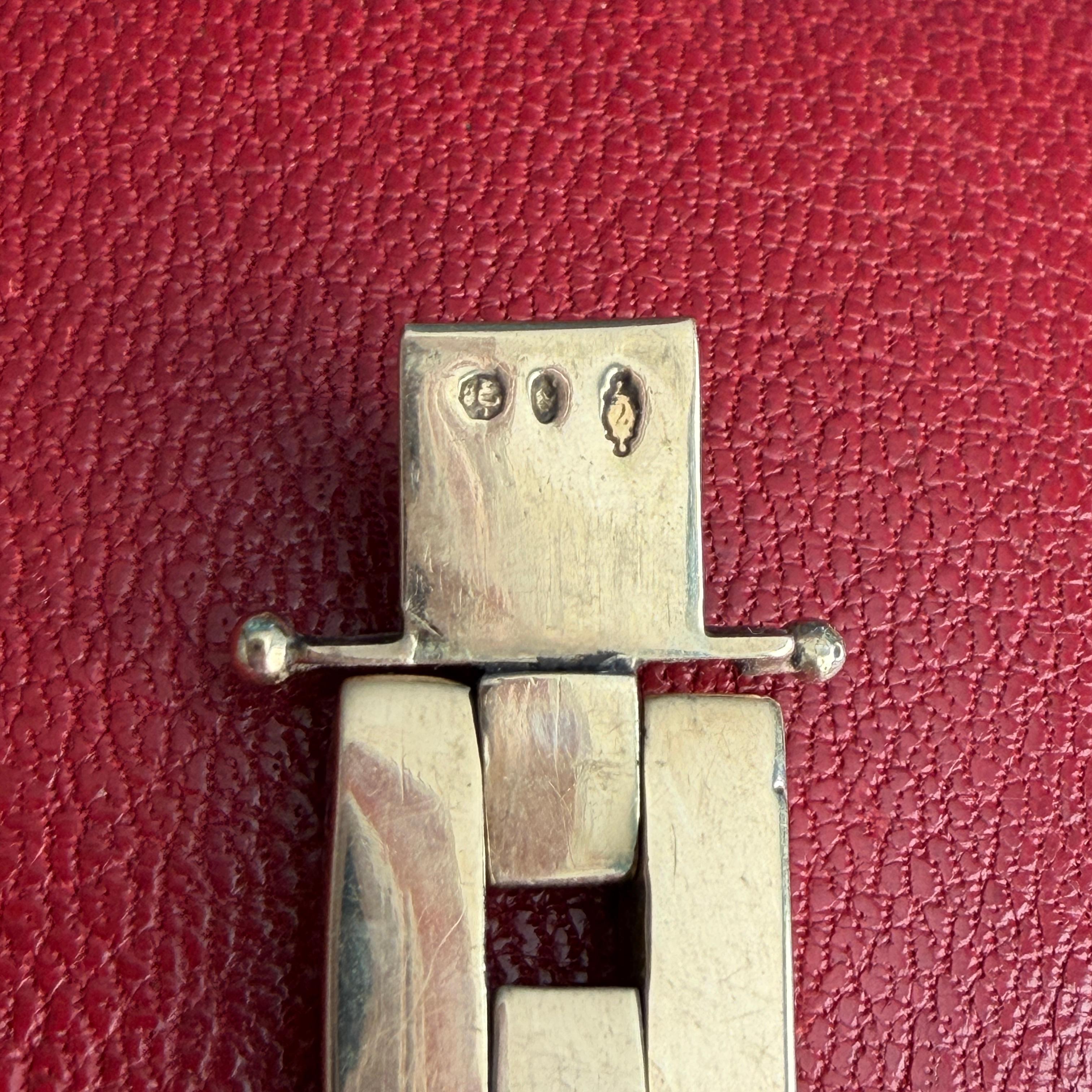 Raro reloj Art Decó 1938 Rolex Prince de oro macizo de 9 quilates Vintage en venta 10