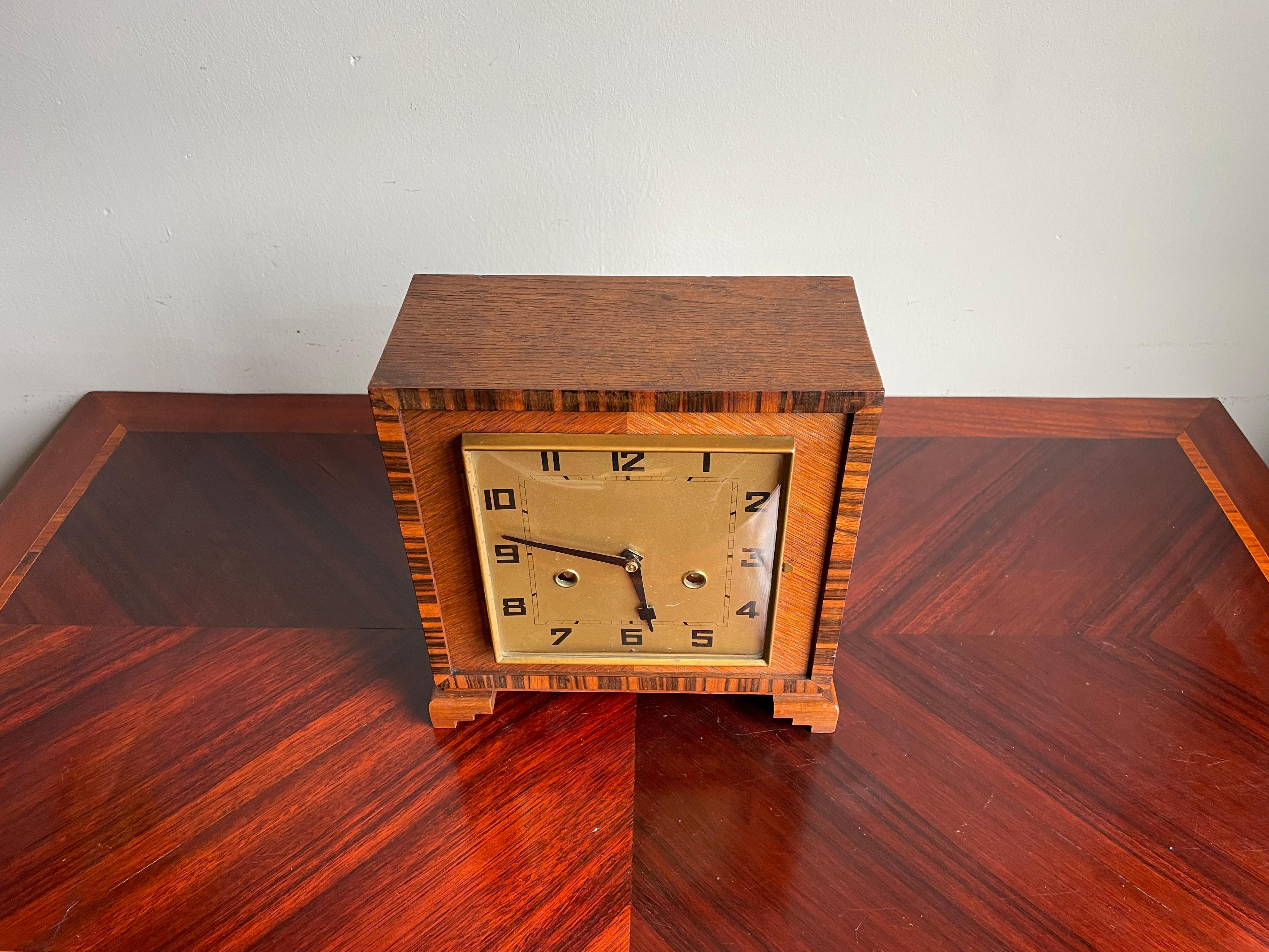 art deco mantel clock