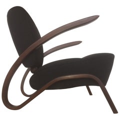 Rare Art Deco Armchair H-275 by Jindřich Halabala, 1930s