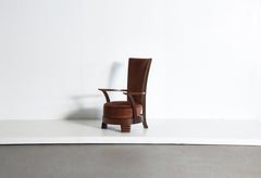 Sillón Art Déco poco común n.º 2, Francia, años 30/40