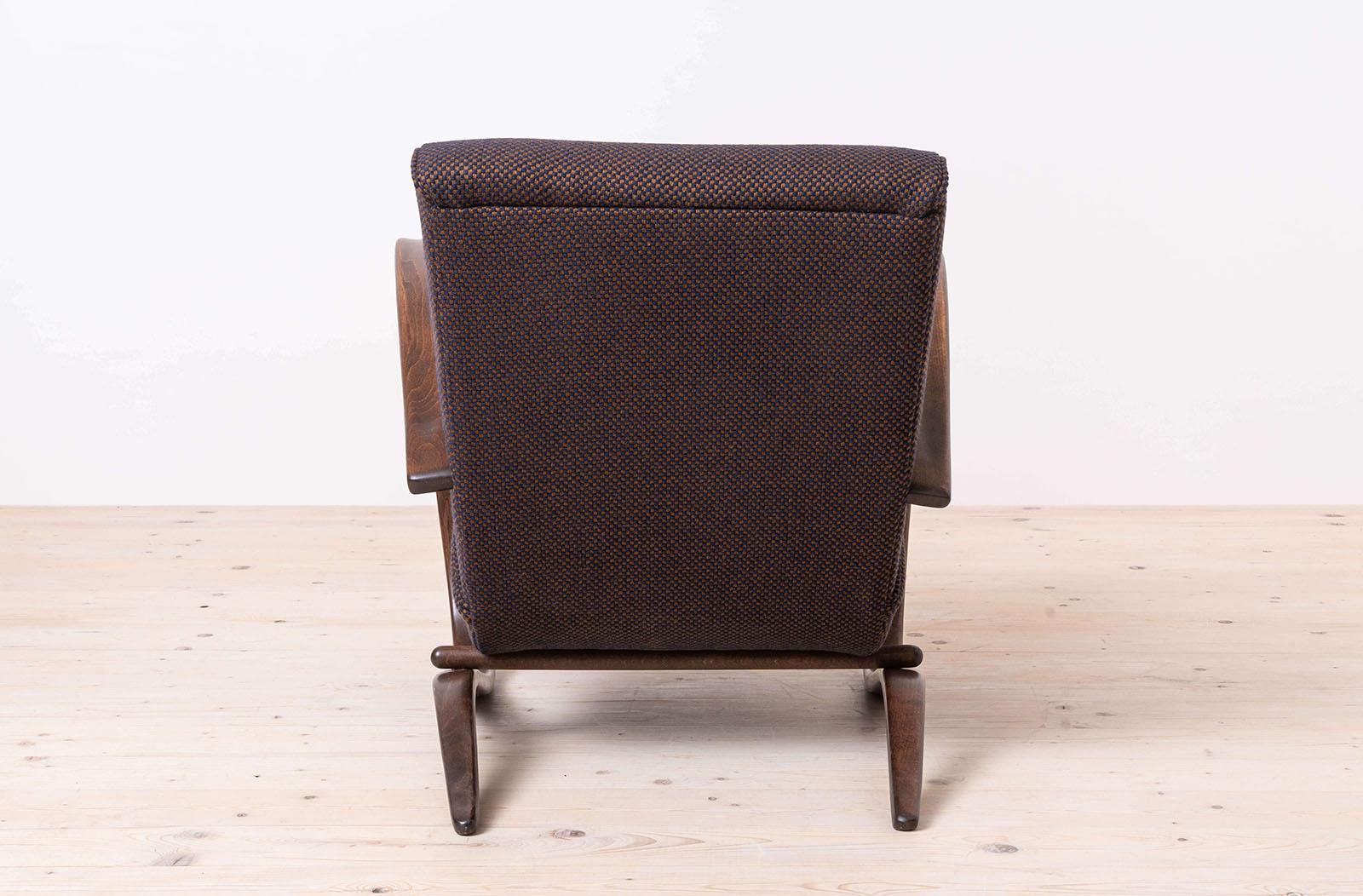 Art Deco Armchairs by J. Halabala, Model H269, Made by THONET, 1930s, Set of 2 in vendita 2