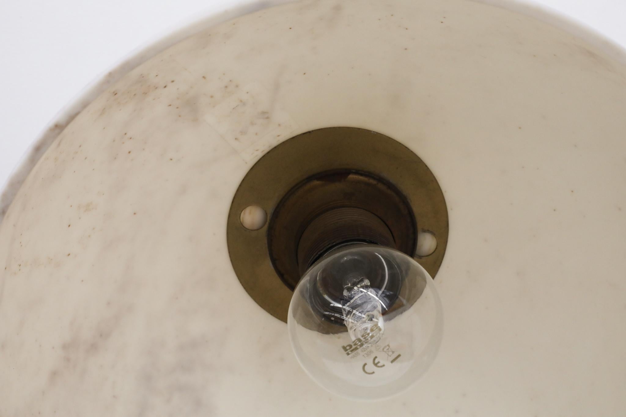 Rare Art Deco Bakelite Table Lamp with Dome Shade For Sale 9