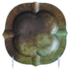 Rare Art Deco Bronze Dish / Ashtray by GAB Guldsmedsaktiebolaget, Sweden, 1930s