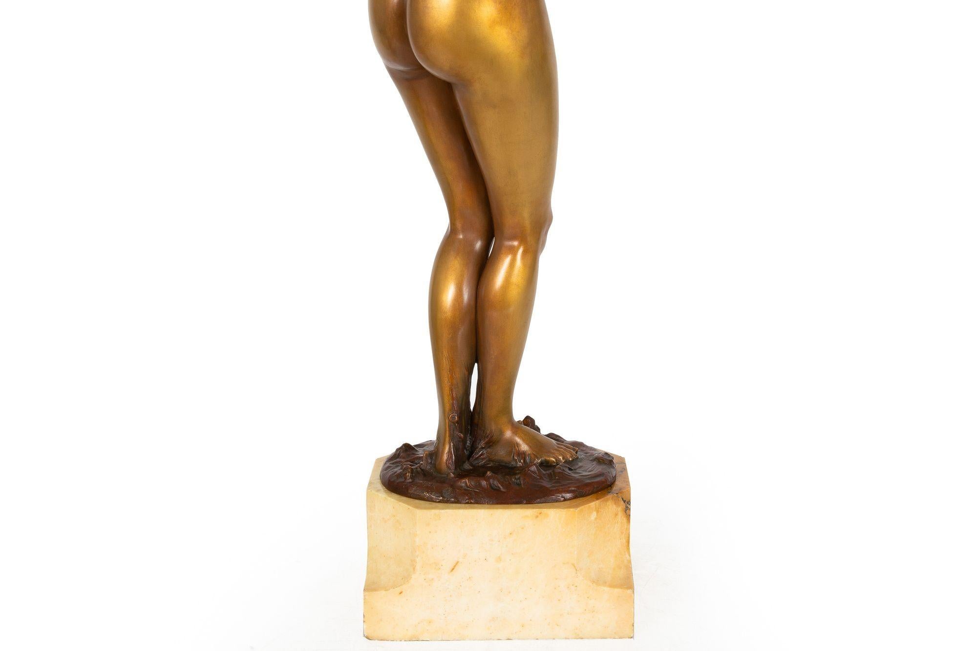 Rara scultura in bronzo Art Deco 