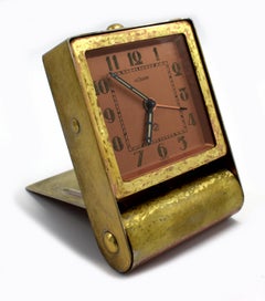 Rare Art Deco Clock by Jaeger-LeCoultre, circa 1930