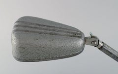 Rare Art Deco Desk Lamp in Original Metallic Lacquer, Mid-20th Century