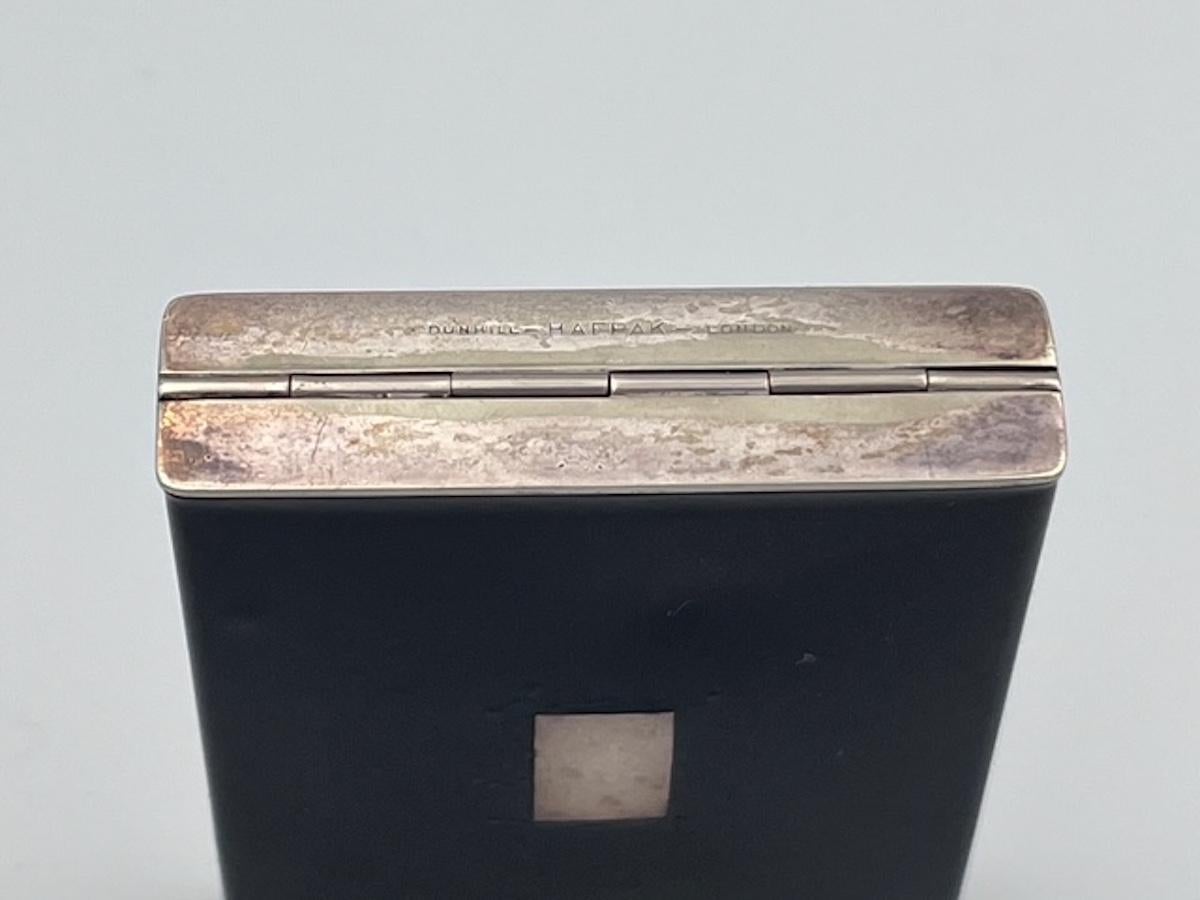 Art Deco Dunhill Eggshell and Enamel Cigarette Case For Sale 6
