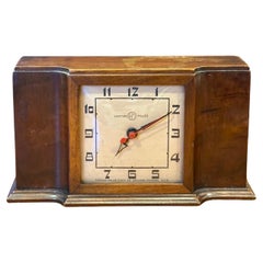 Rare Art Deco Electric Desk Clock by Gilbert Rohde for Herman Miller