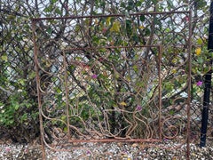 Rare Art Deco Forged Iron Capricorn Wall Panel, France