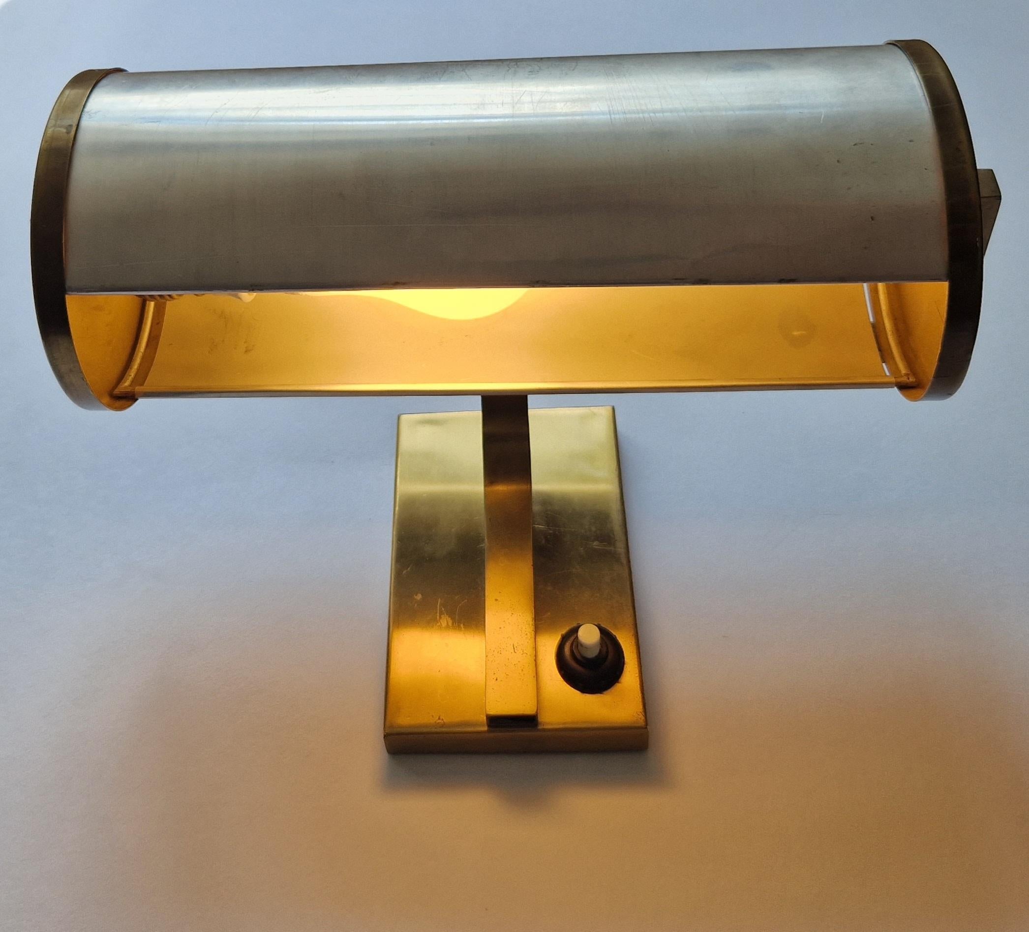 Rara lámpara de pared Art decó / Funcionalismo / Bauhaus, años 30 en venta 2