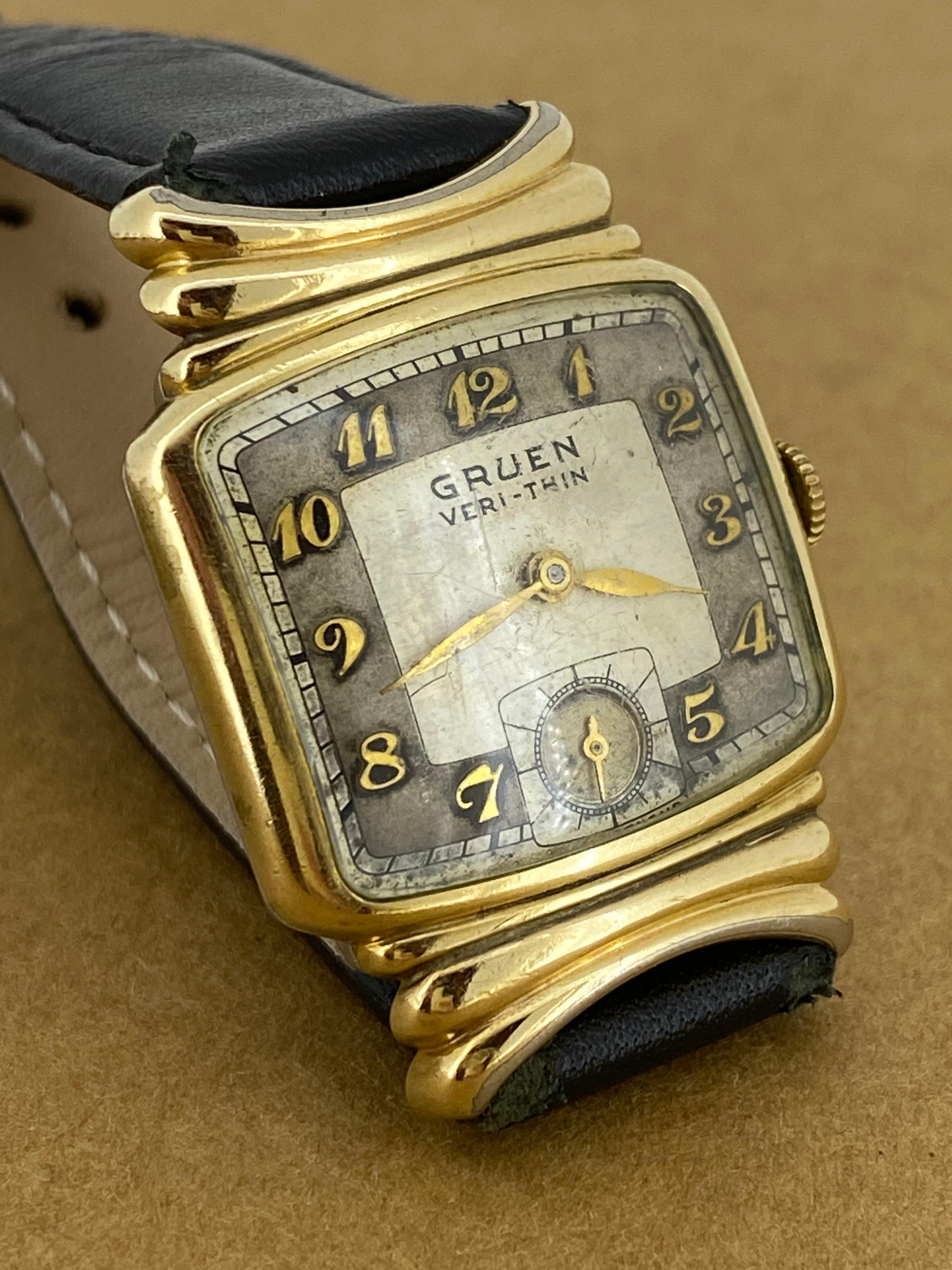 gruen veri-thin watch