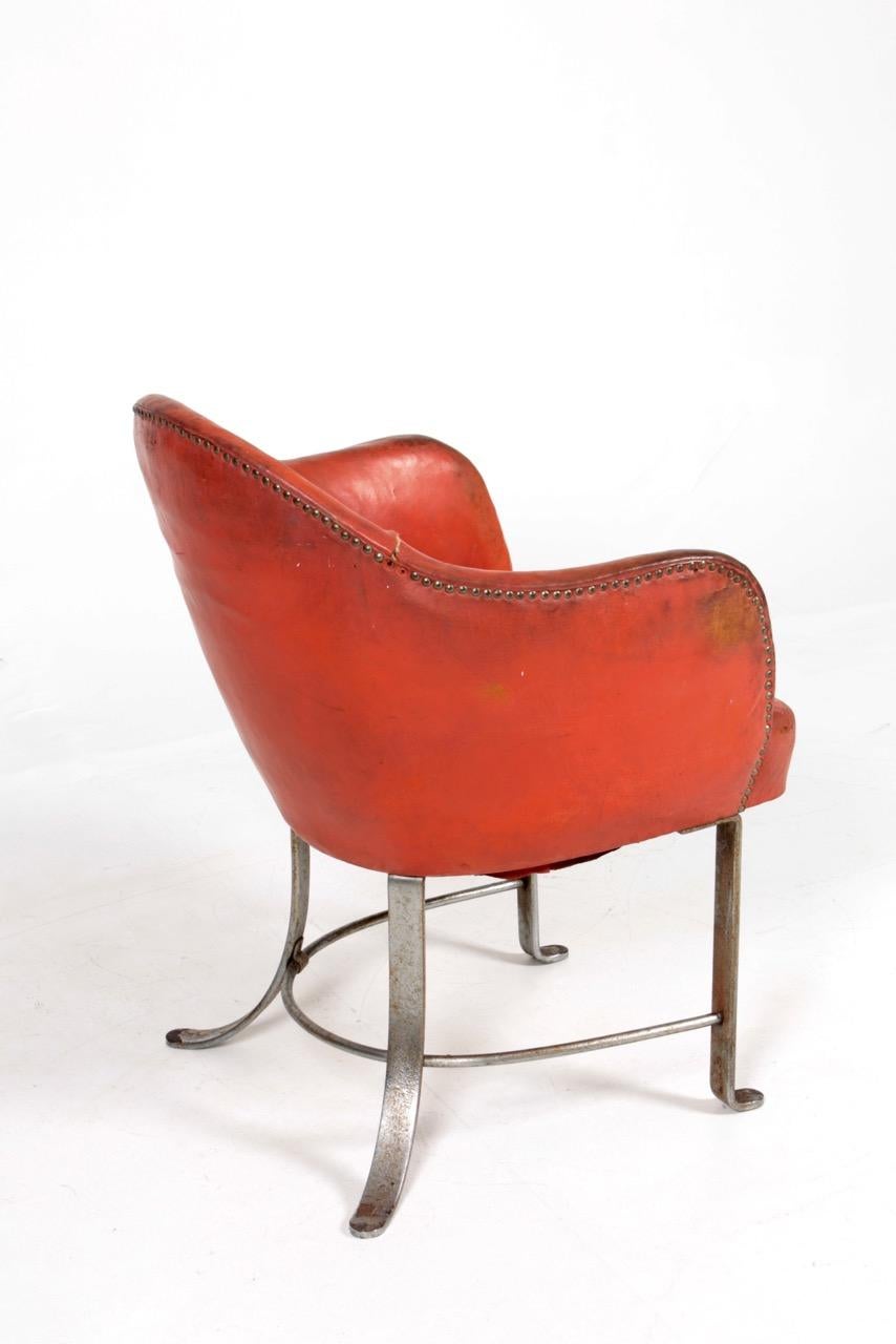 Rare Art Deco Lounge Chair Designed by Kaj Gottlob, 1935 3