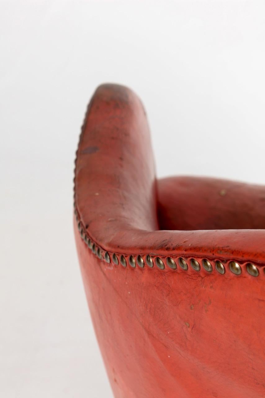 Rare Art Deco Lounge Chair Designed by Kaj Gottlob, 1935 6