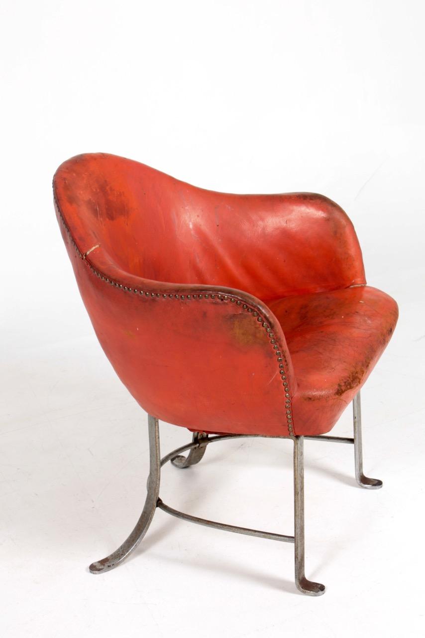 Rare Art Deco Lounge Chair Designed by Kaj Gottlob, 1935 1