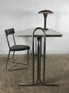 Rare Art Deco, Machine Age Table or Desk designed by Wolfgang Hoffmann