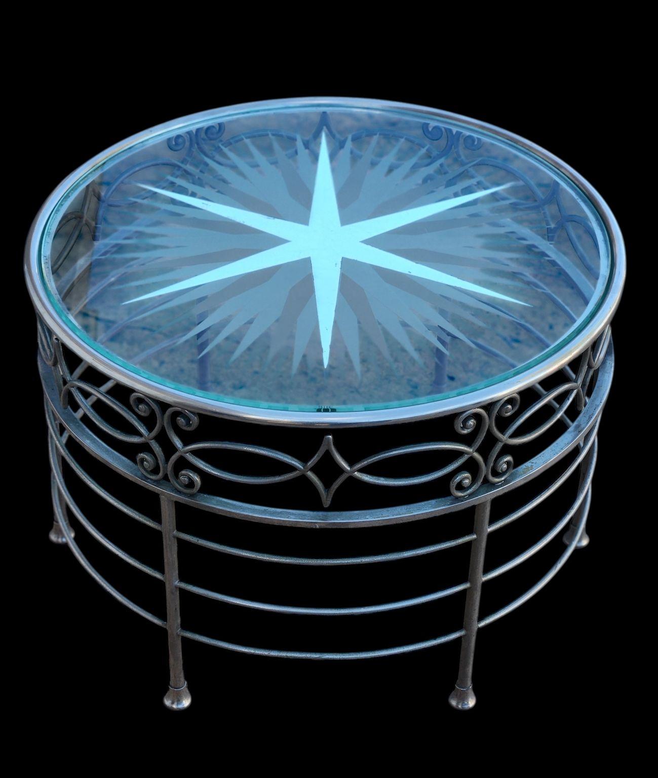 Rare Art Deco Modernist Cocktail Tables By Pietro Chiesa by Fontana Italia C.1940 en vente 4