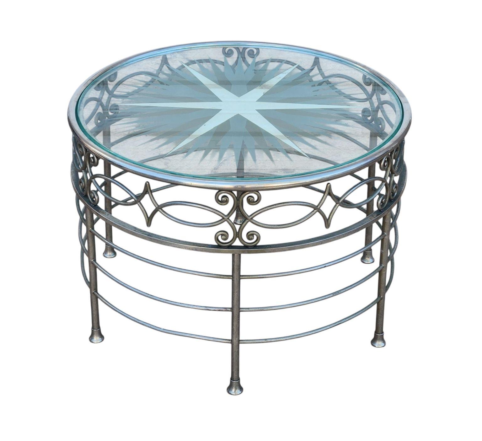 Poli Rare Art Deco Modernist Cocktail Tables By Pietro Chiesa by Fontana Italia C.1940 en vente