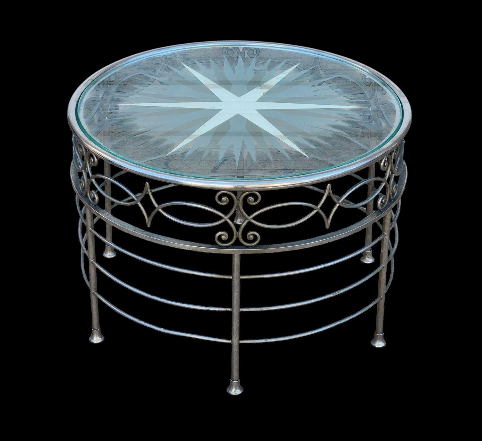 Rare Art Deco Modernist Cocktail Tables By Pietro Chiesa by Fontana Italia C.1940 Bon état - En vente à Bernville, PA