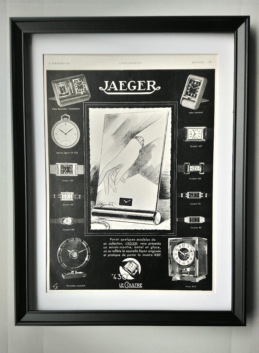 Rare Art Deco Mystery Clock by Jaeger-LeCoultre 3