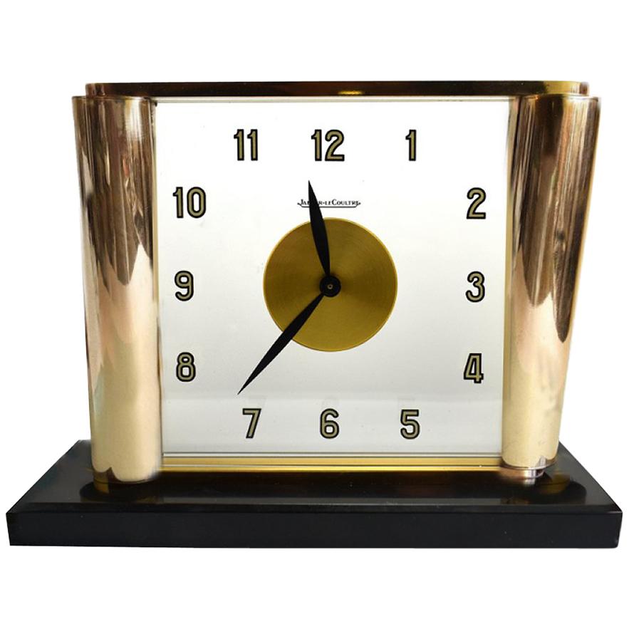 Rare Art Deco Mystery Clock by Jaeger-LeCoultre