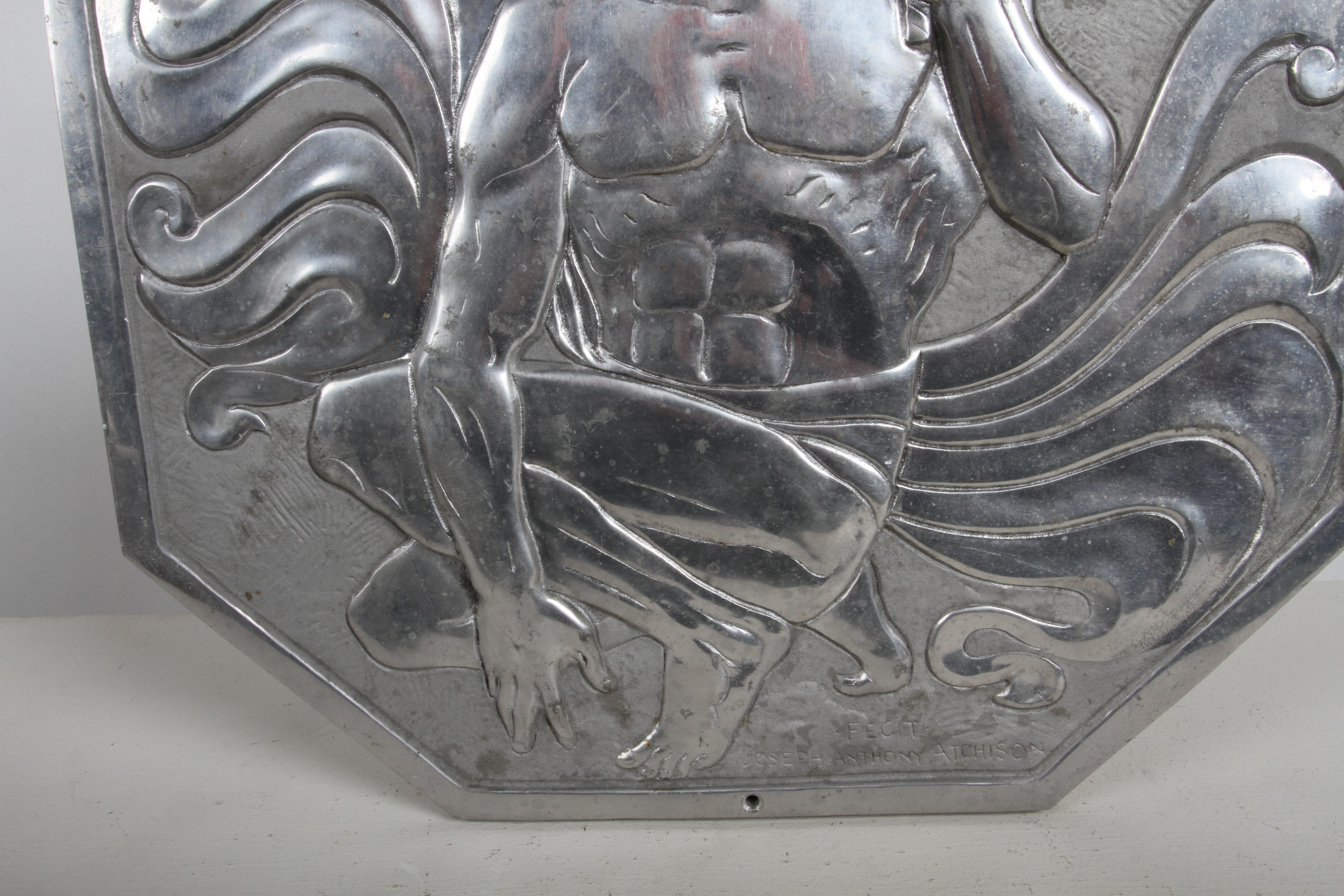 Rare Art Deco Relief Panel 