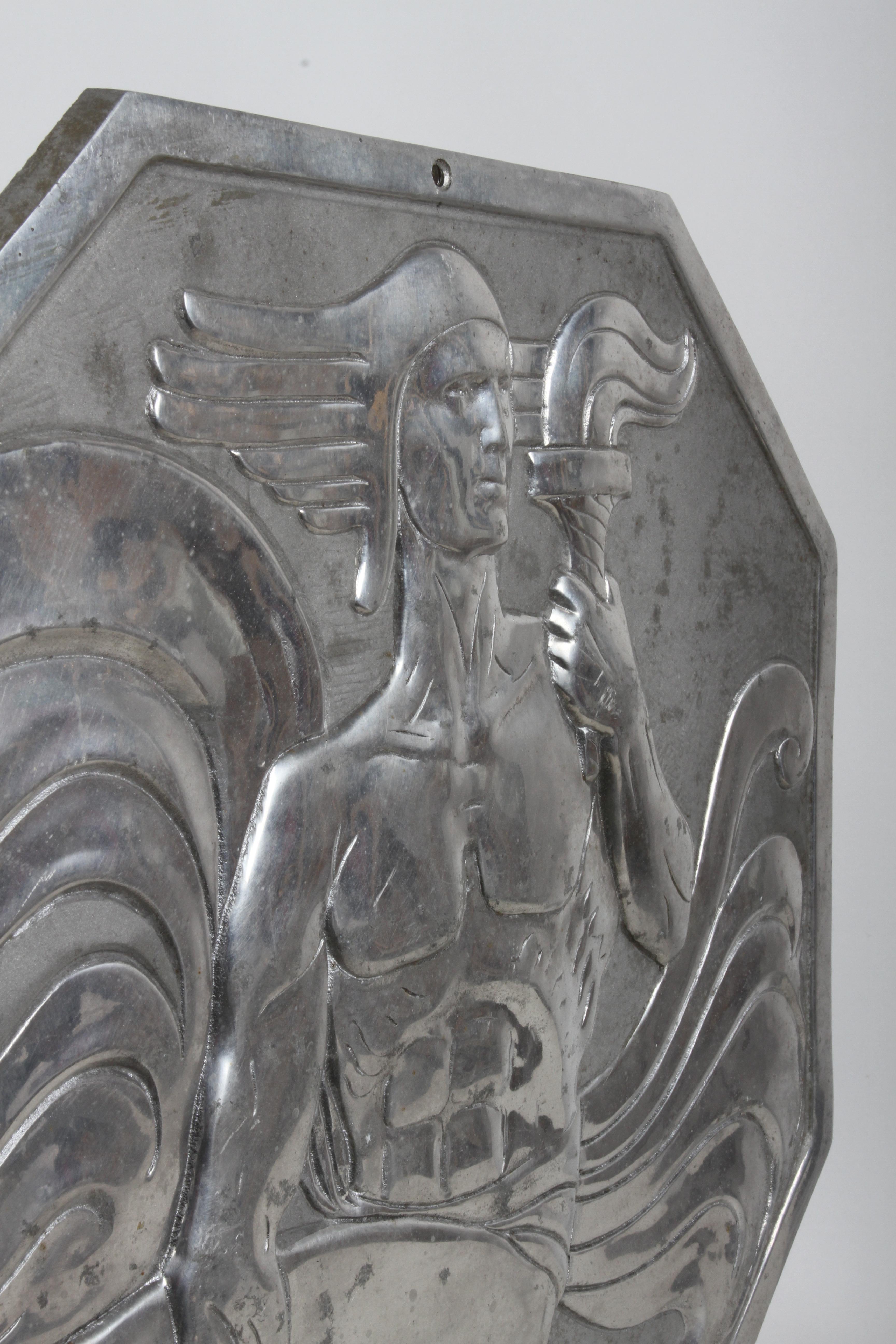 Rare Art Deco Relief Panel 