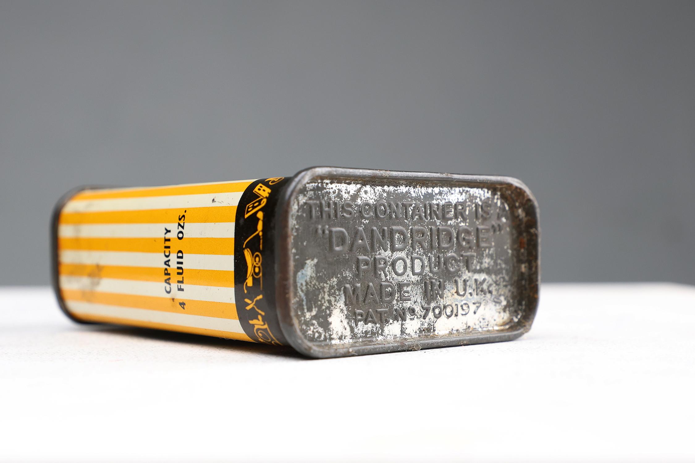 Rara lattina di olio domestico BP in stile Art Deco, Regno Unito, 1920 ca. in vendita 1