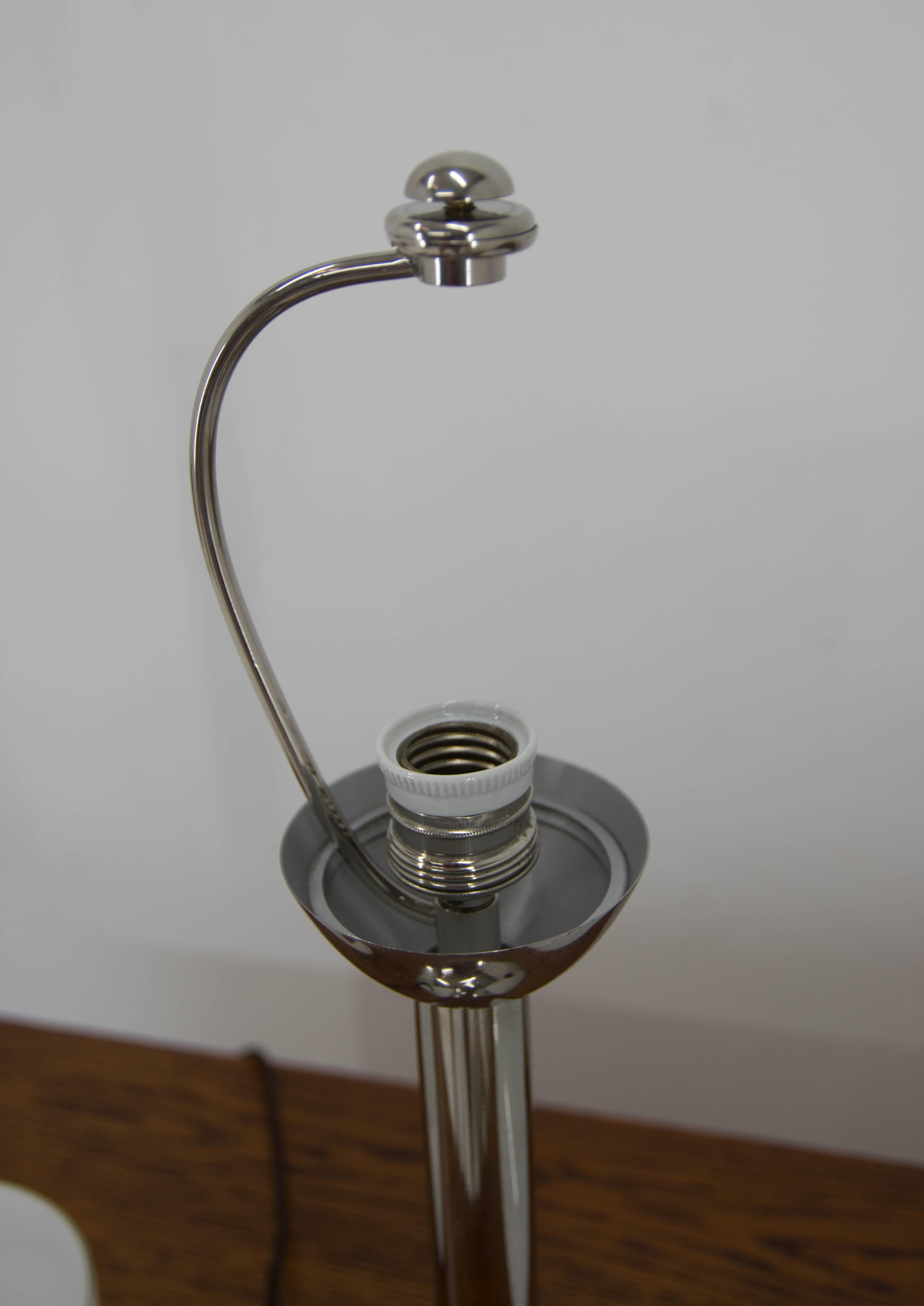 Rare Art Deco Table Lamp by Miloslav Prokop, 1930s For Sale 4